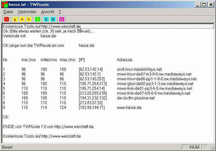 TWRoute Screenshot
